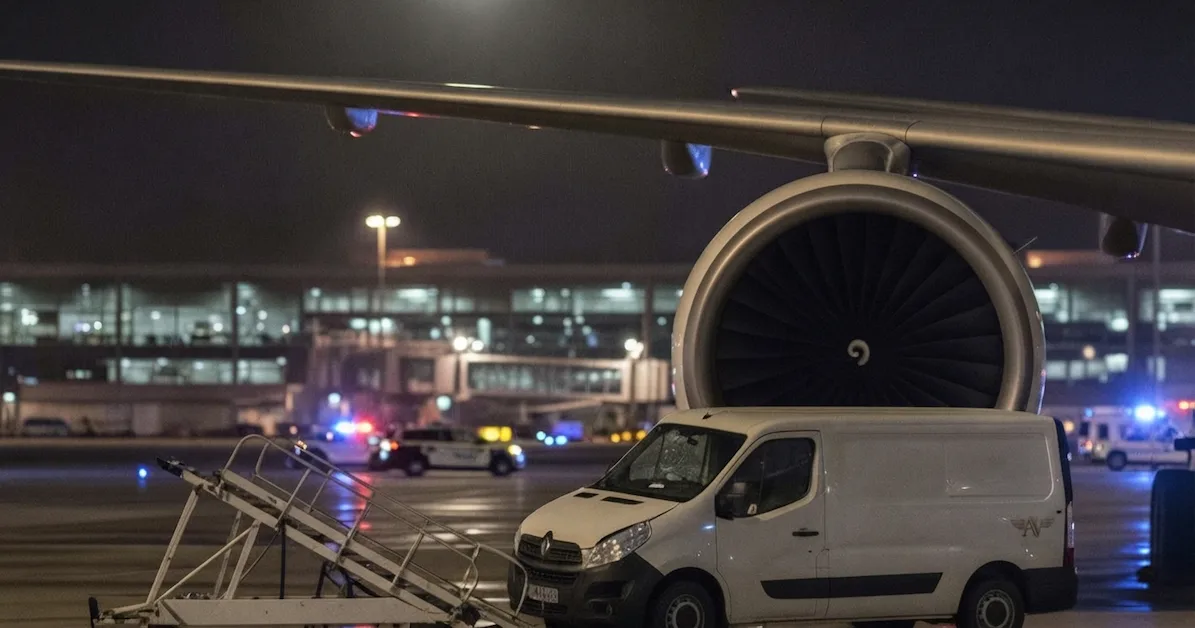 Cleaning Company Car Hits Passenger Jet at Munich Airport, Driver Critically Injured