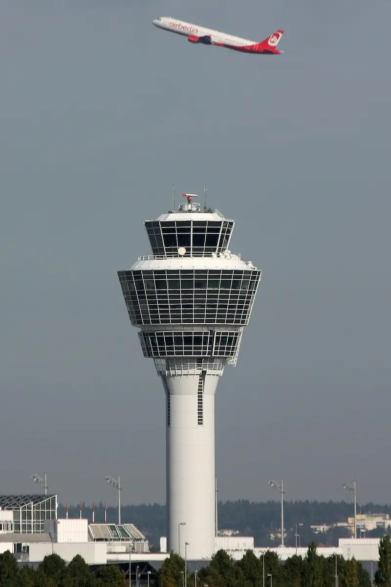 Munich Airport campus overview