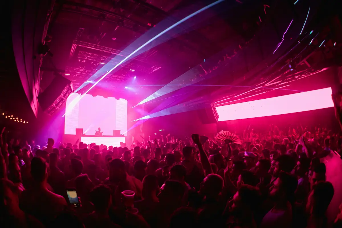 Dance floor at a Sydney nightclub
