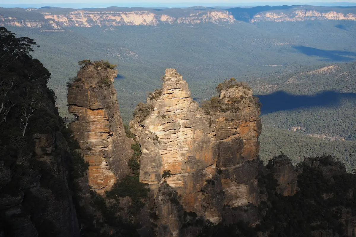 The Three Sisters rock formation in the Blue Mountains