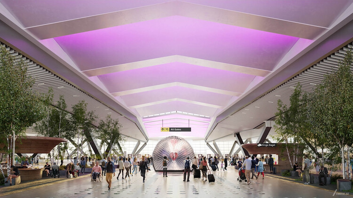 JFK New York Airport terminal interior
