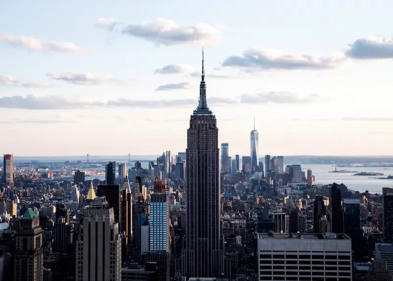New York skyline view