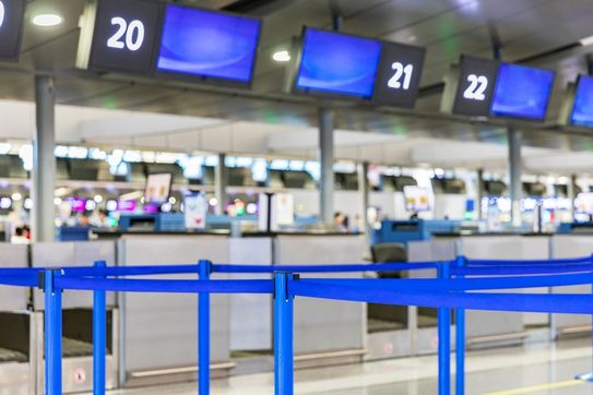 how can i get through check in at the airport quickly