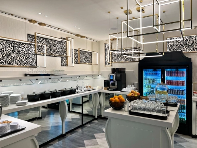 Extime lounge open buffet paris cdg