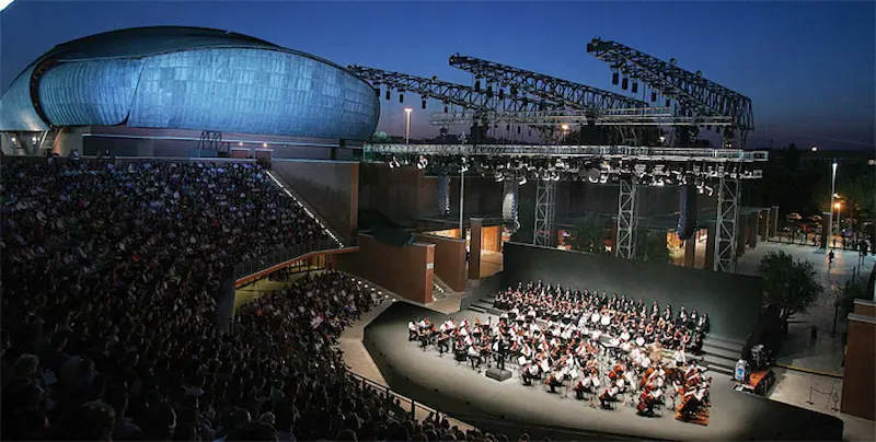 The Cavea During a Summer Event