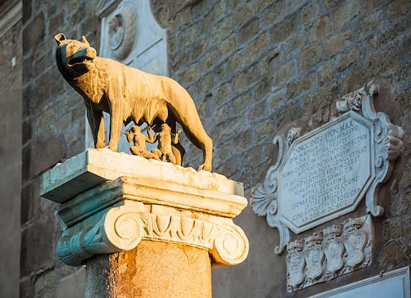 The She-Wolf Lupa Capitoline statue