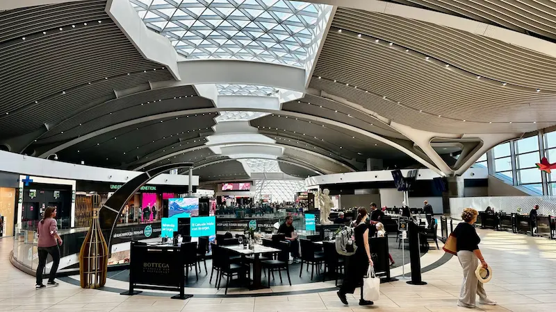Rome Fiumicino terminal services