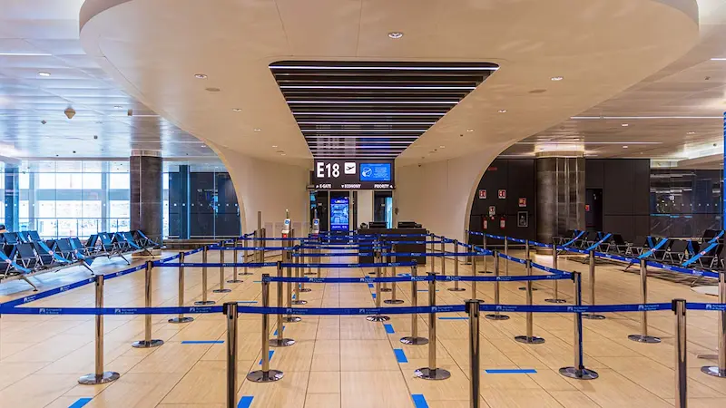 FCO Departure Hall T3