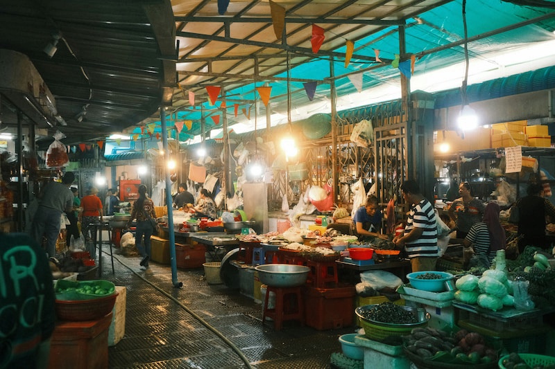 street market