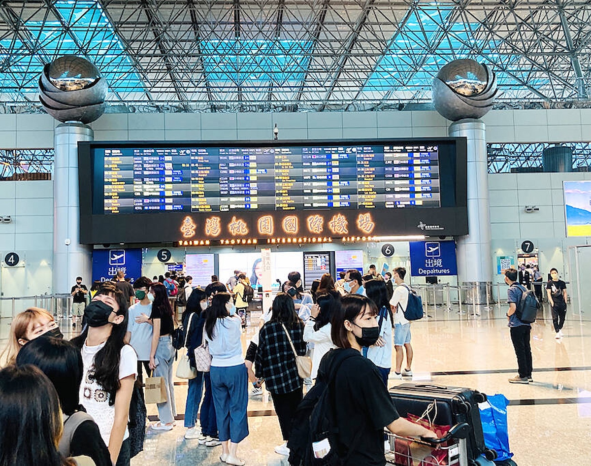 High speed digital network at Taoyuan Airport