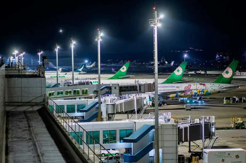 Taoyuan Airport Expands Capacity with 16 New Aircraft Parking Aprons