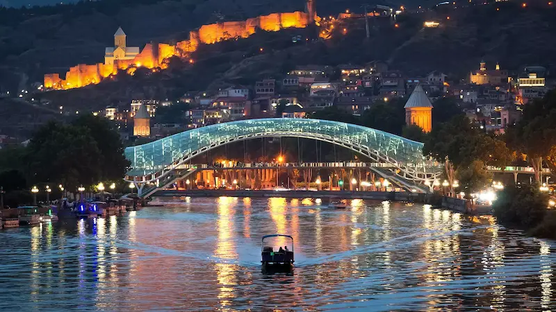 Tbilisi Night View