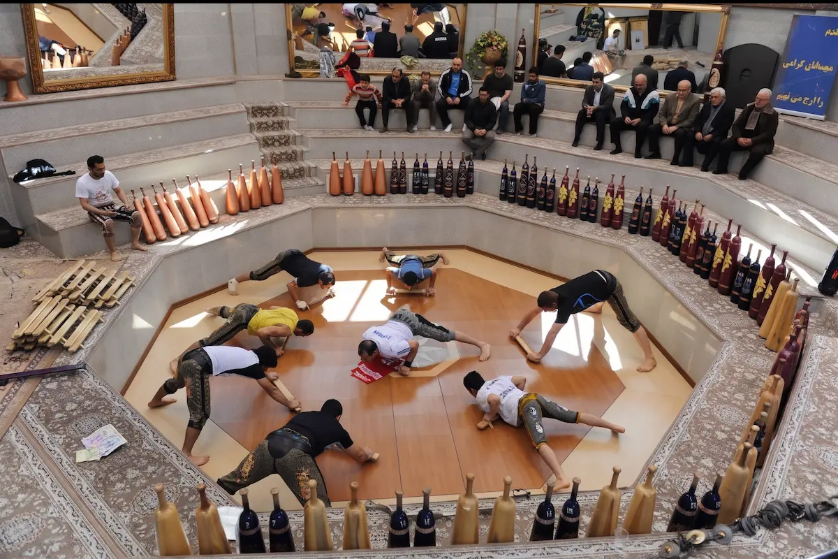Zurkhaneh Pahlevani Ritual in Tehran