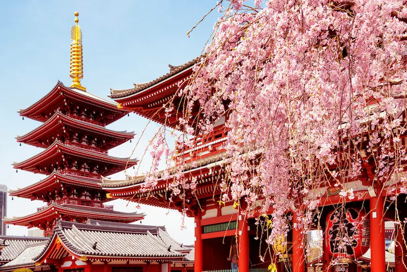 Senso-ji Temple in Asakusa