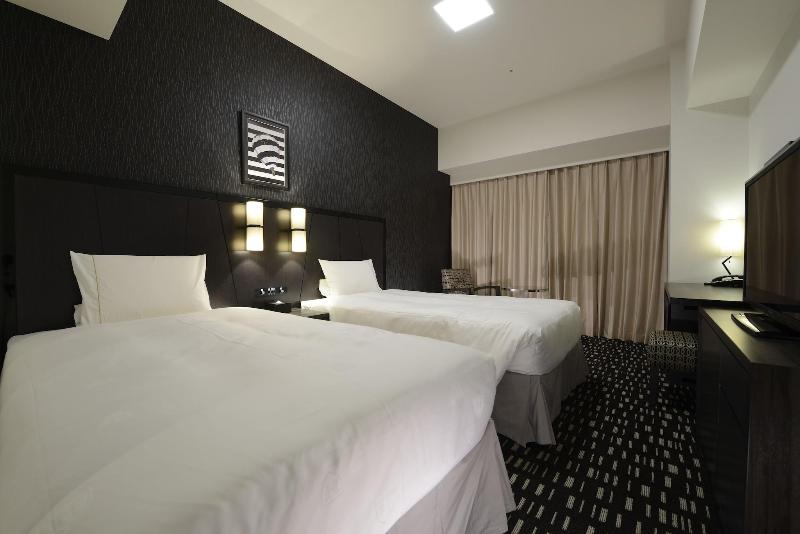 Interior view of a hotel room at Haneda