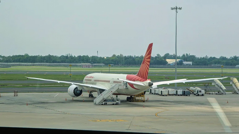 An Air India Flight Diverted to Kolkata Due to Cabin Heat